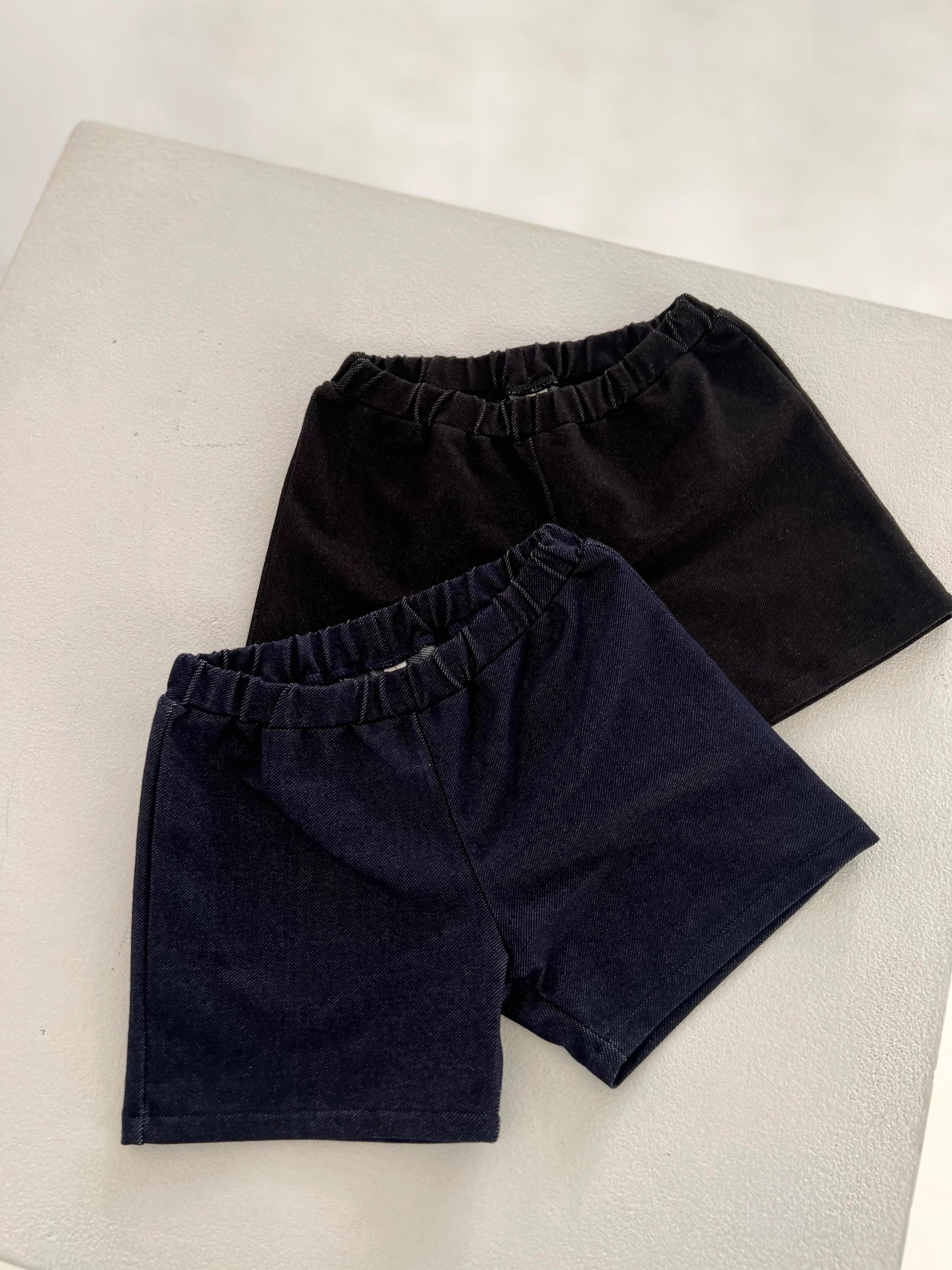 Denim Shorts | Dark Blue