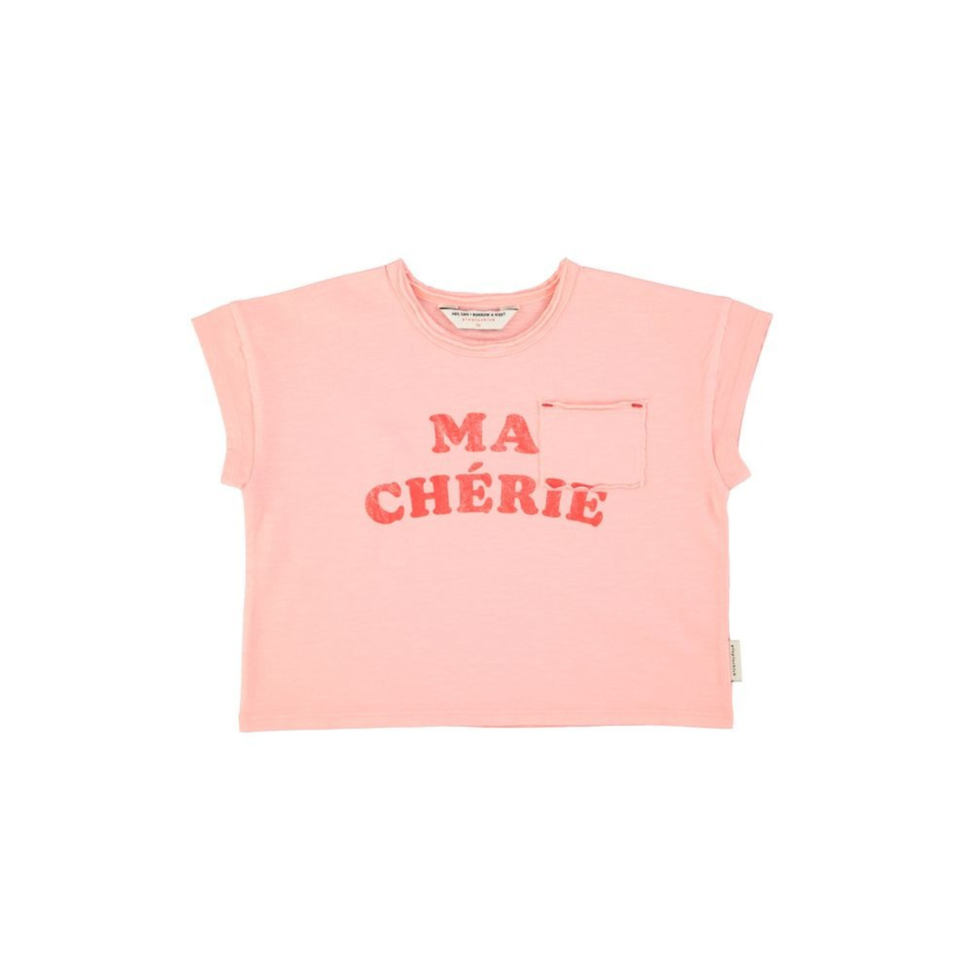 Ma Cherie Print T-Shirt | Light Pink
