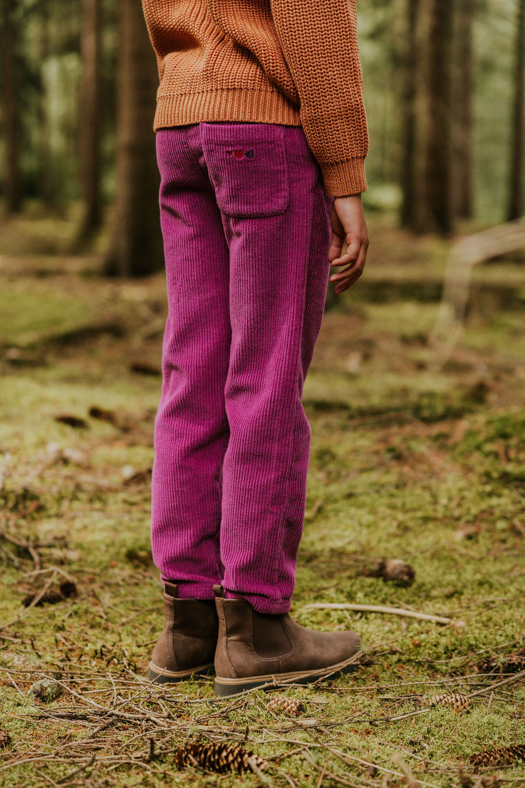 Beau Corduroy Trousers | Purper