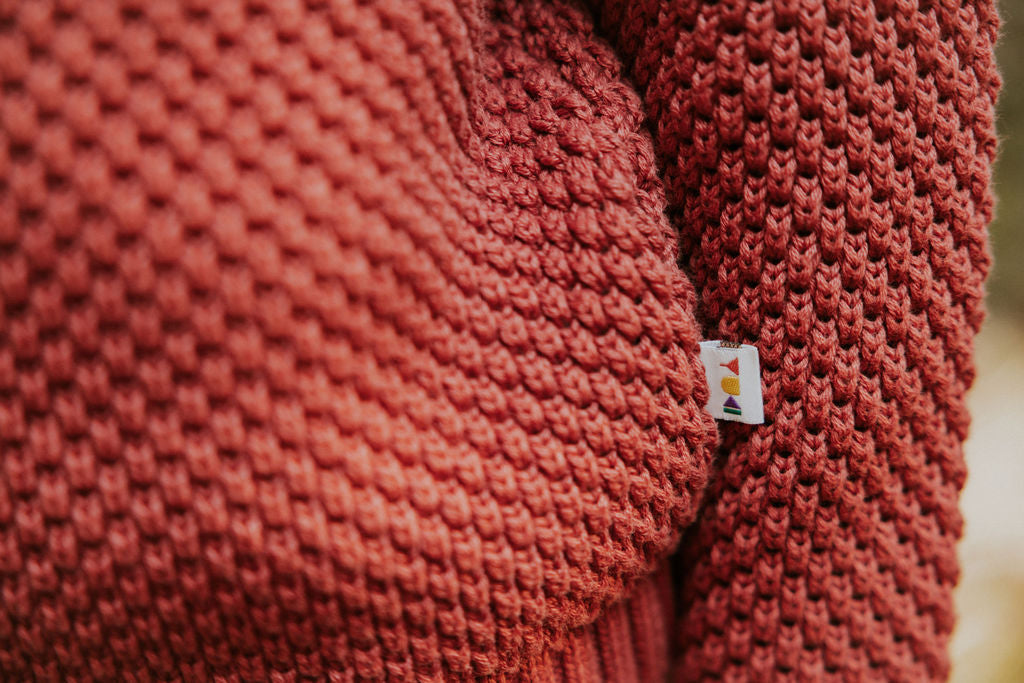 Kyoto Knitted Sweater | Indian Red