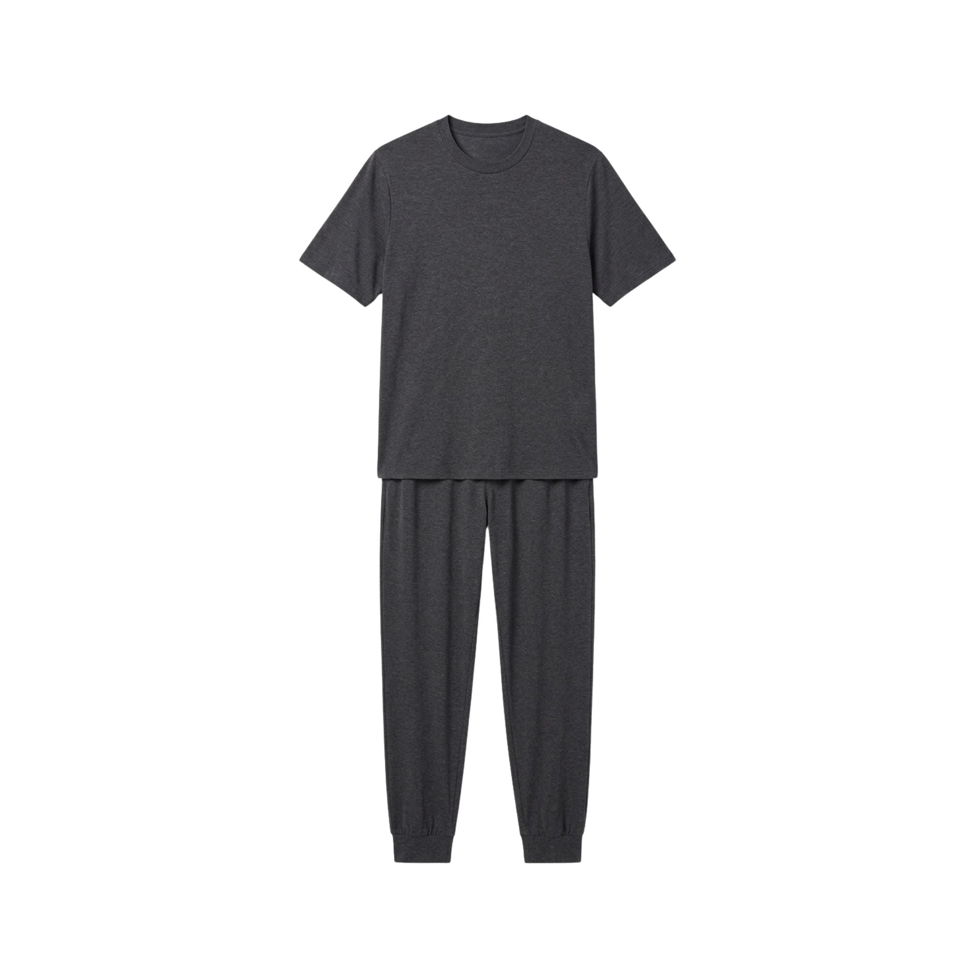 Henry Short Sleeve & Pant PJ Set | Charcoal Heather