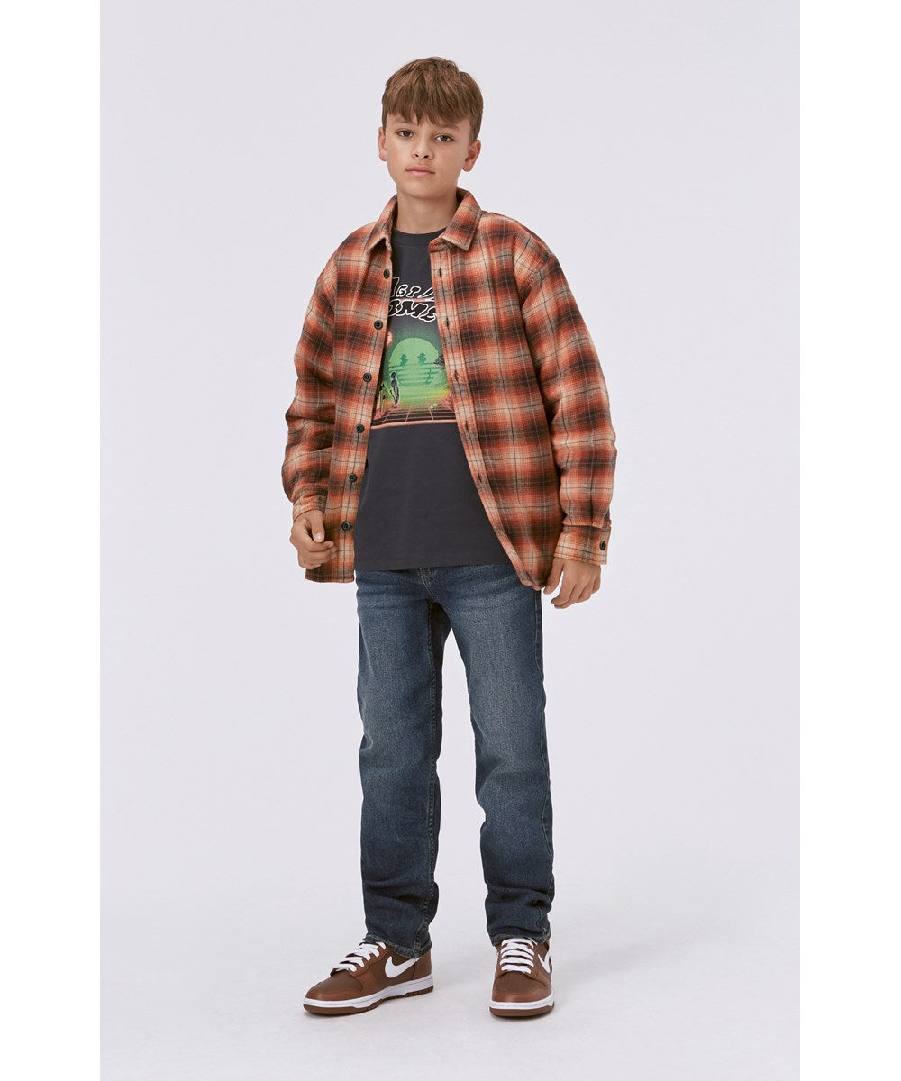 Hamel Warm Sun Check Flannel Shirt