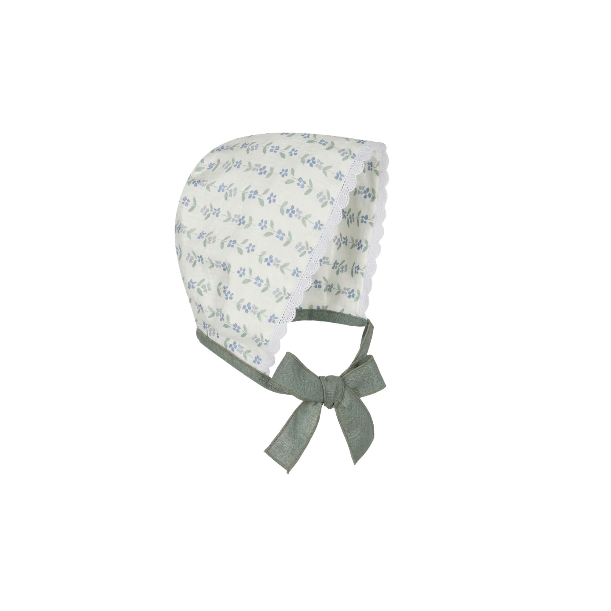 Baby Bonnet | Forest Green
