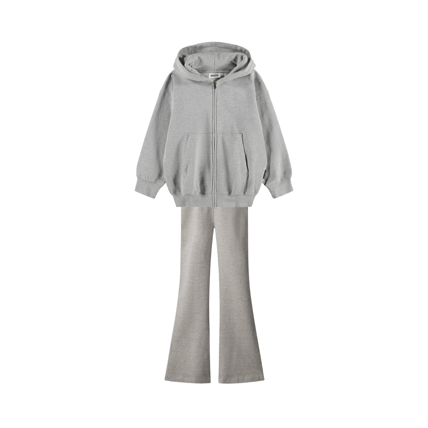 Marley Hoodie Set | Grey Melange