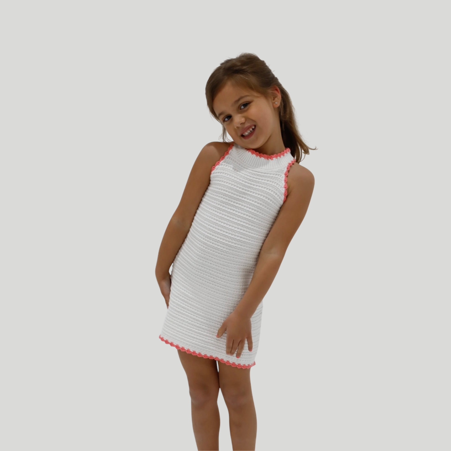 The Kate Knit Dress | White