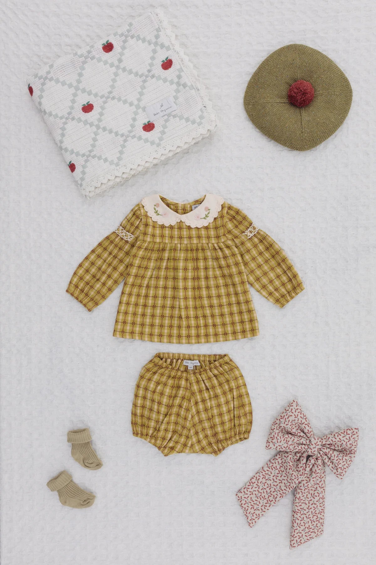 Saphira Baby Set | Nostalgic Green