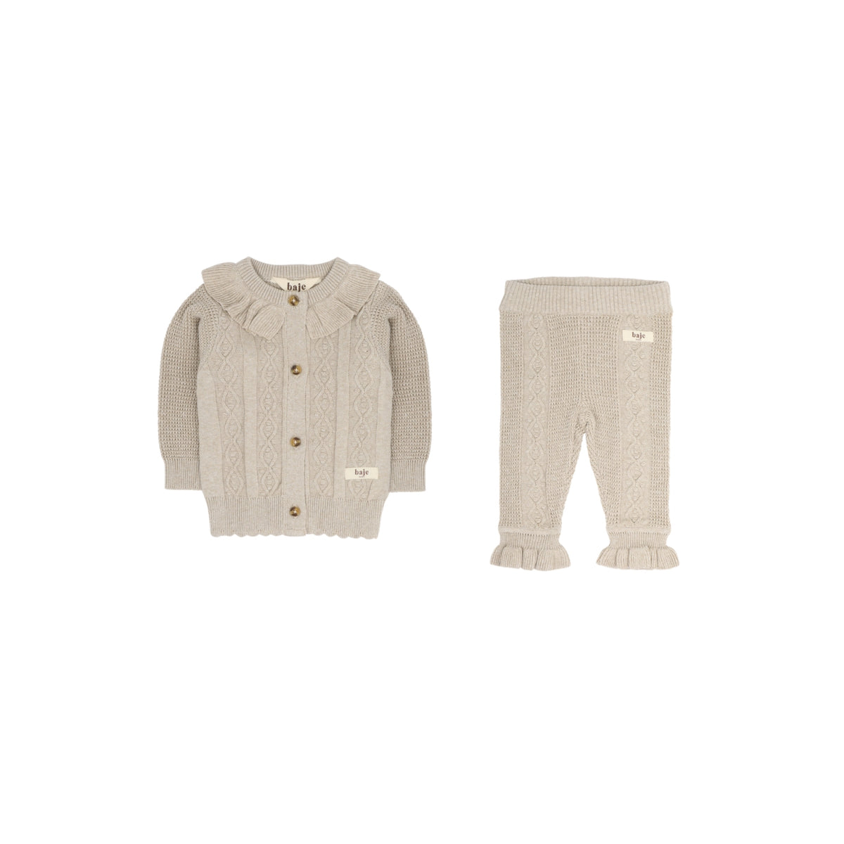 Serre Mys Cardigan Set | Beige