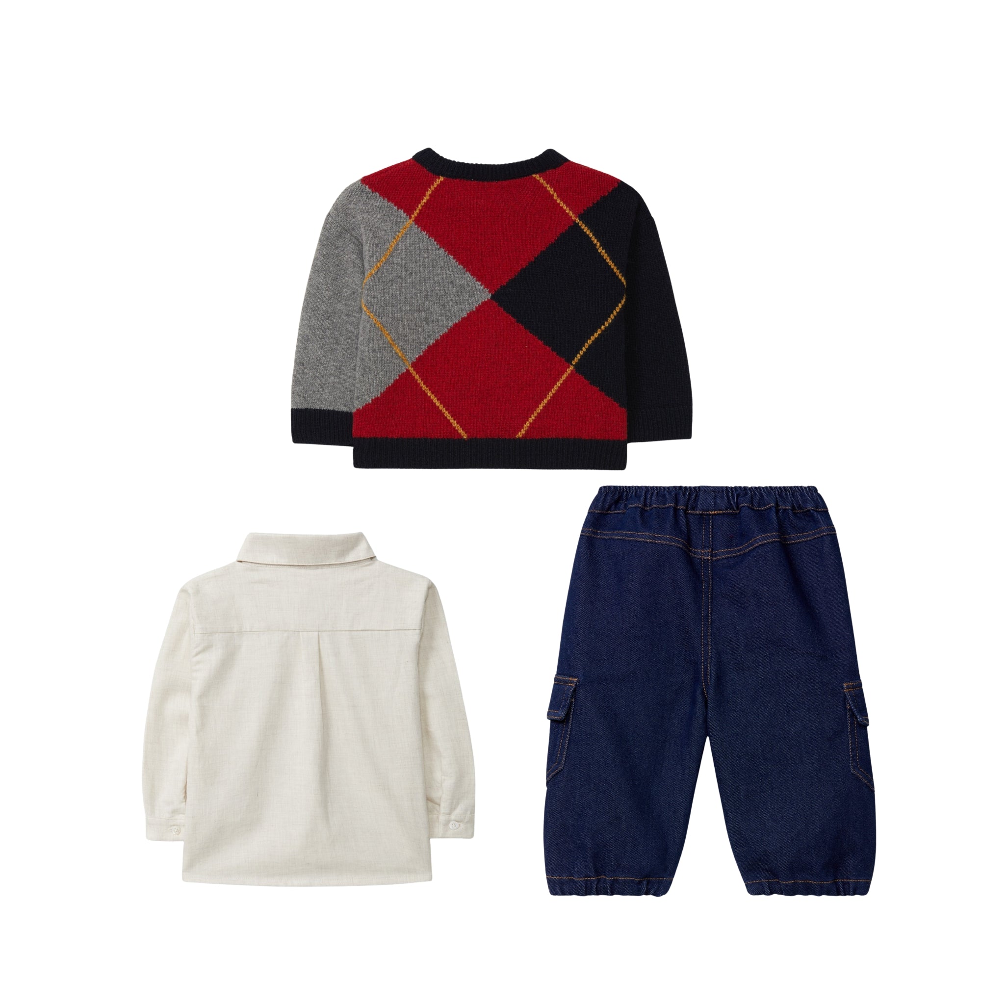 Knitted Sweater Outfit Set | Festivities