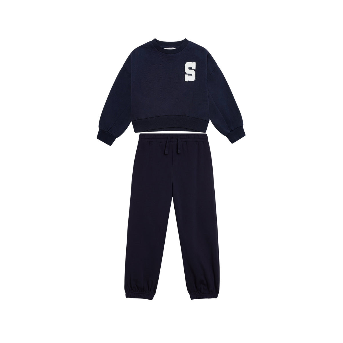S Sweatshirt Set | Navy Blue