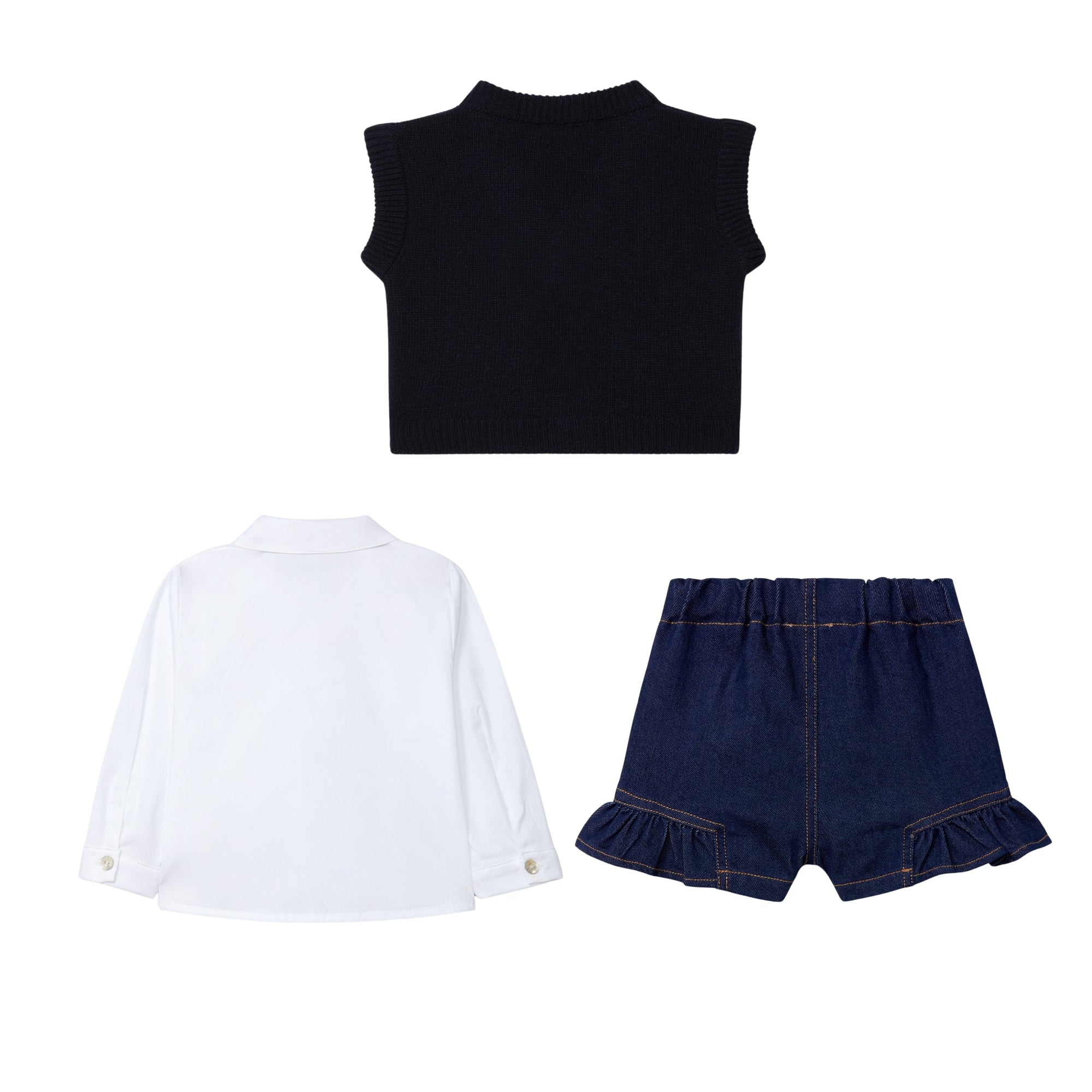 Vest & Shorts Set | Navy