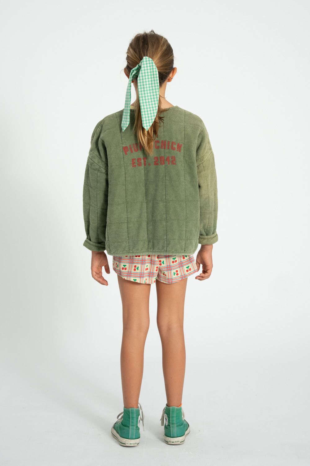 Cherry Print Shorts | Light Yellow