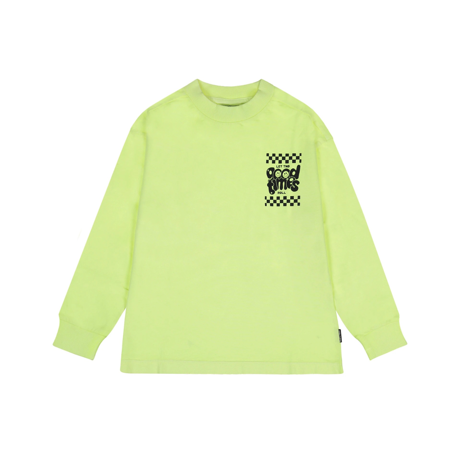 Grind Long Sleeve T-Shirt | Neon Yellow