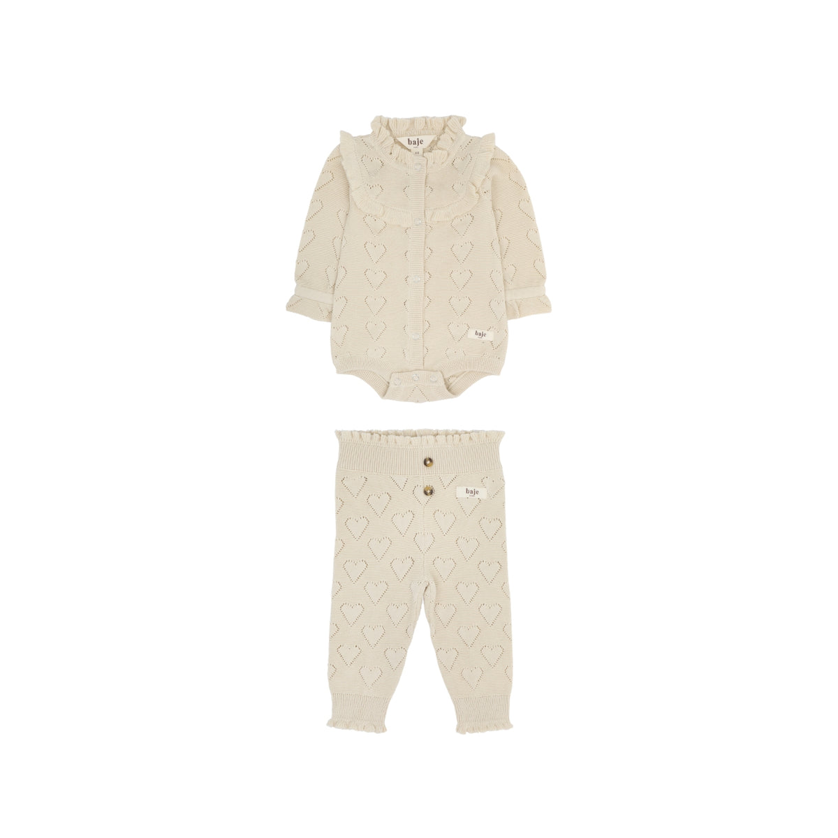 Jaim Charlie Bodysuit Set | Creme Oat