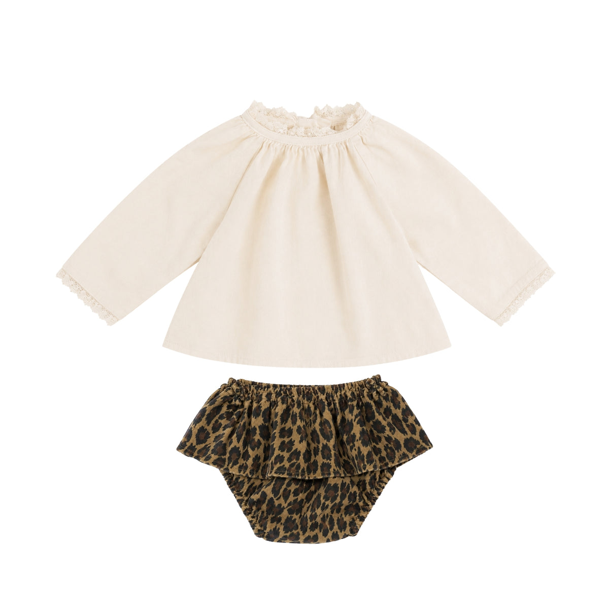 Adele Coulotte Bloomers Set | Nocciola Animalier