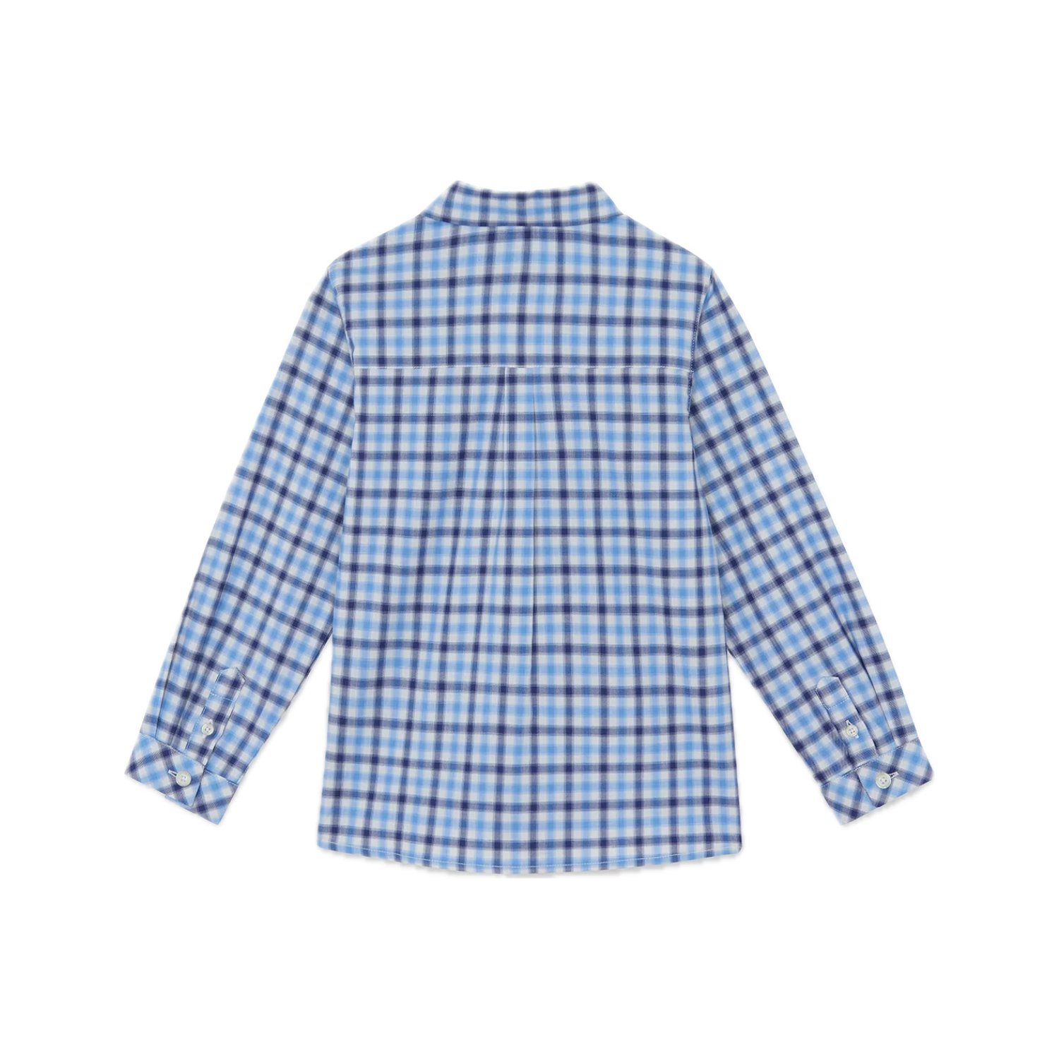 Checkered Shirt | Marine