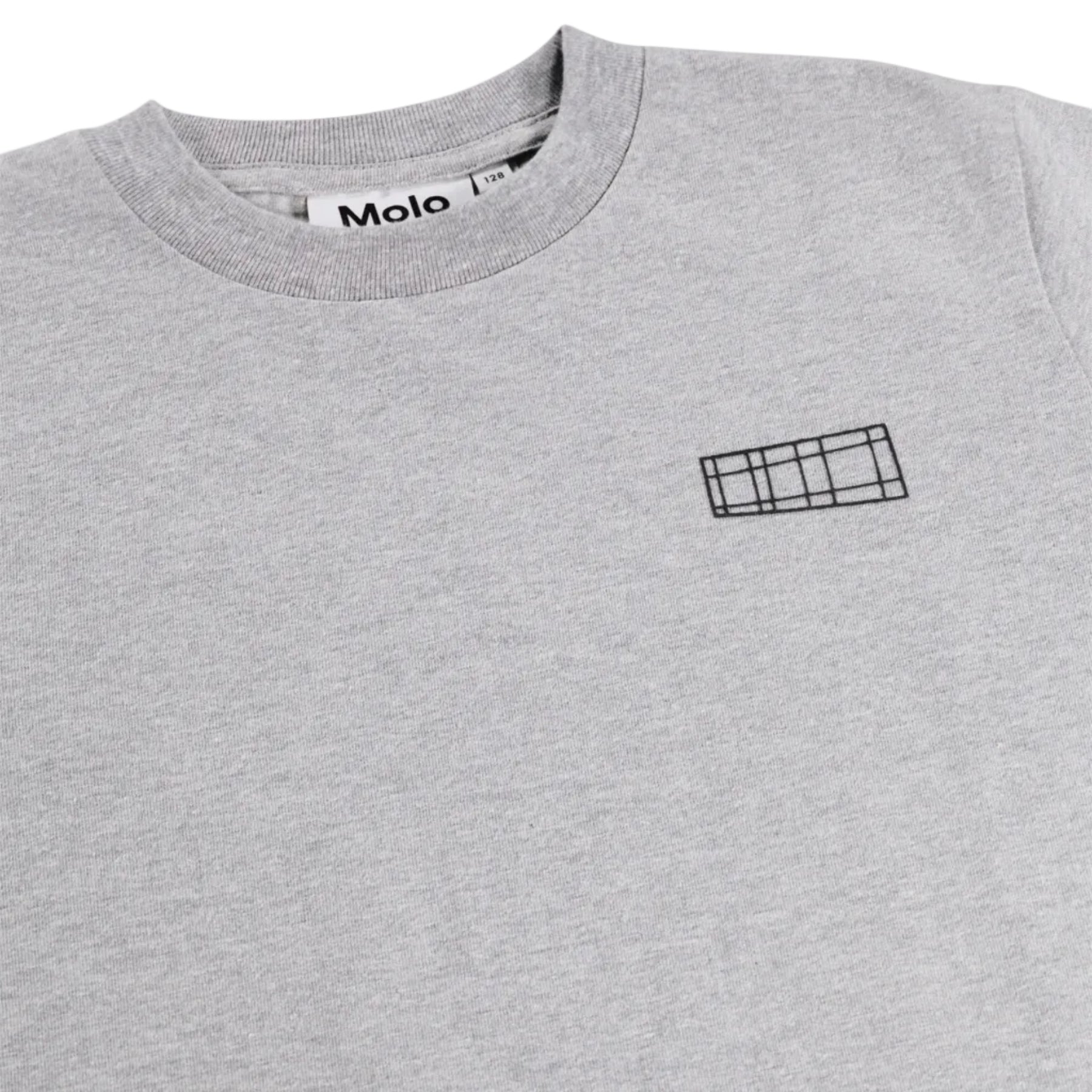 Roxo T-Shirt | Grey Melange
