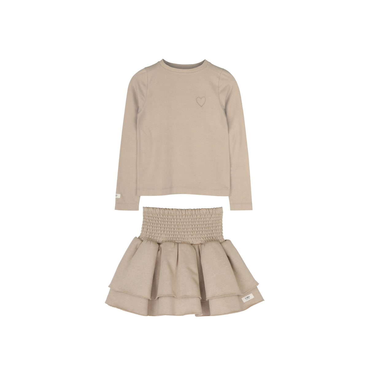 Luane Sweater & Skirt Set | Taupe