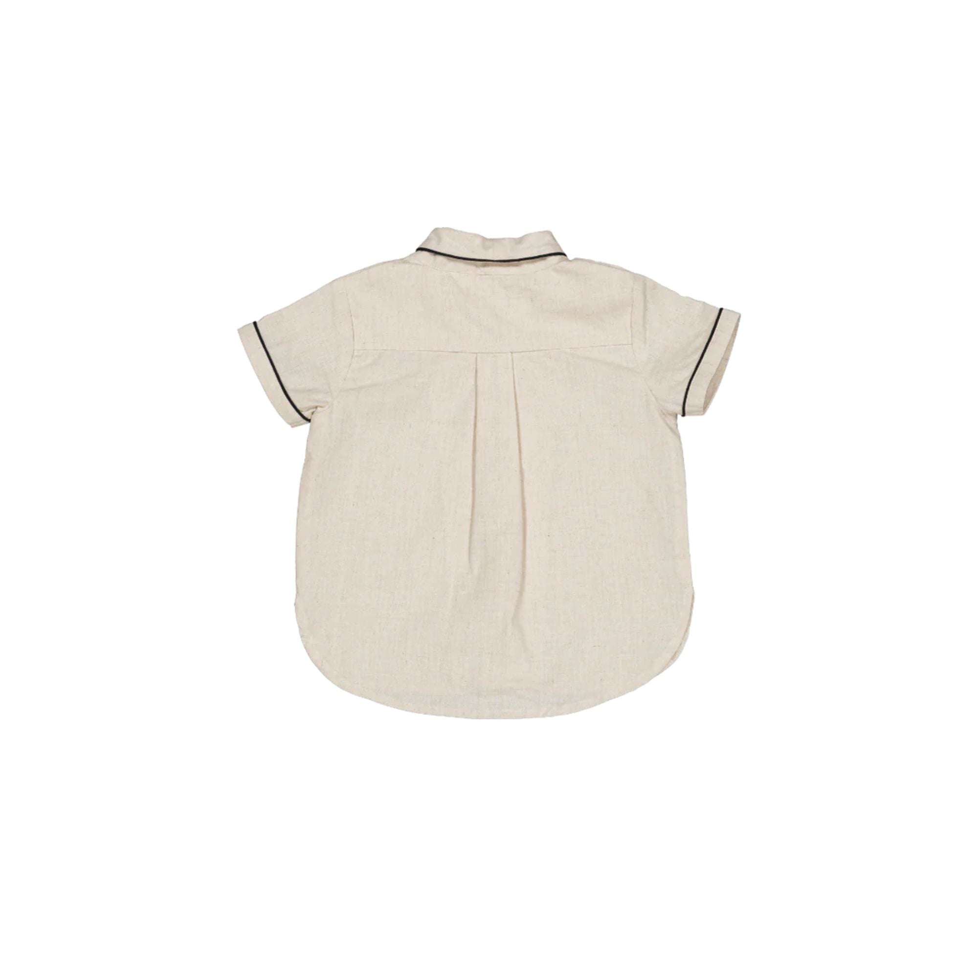 Paco Linen Shirt | Ecru