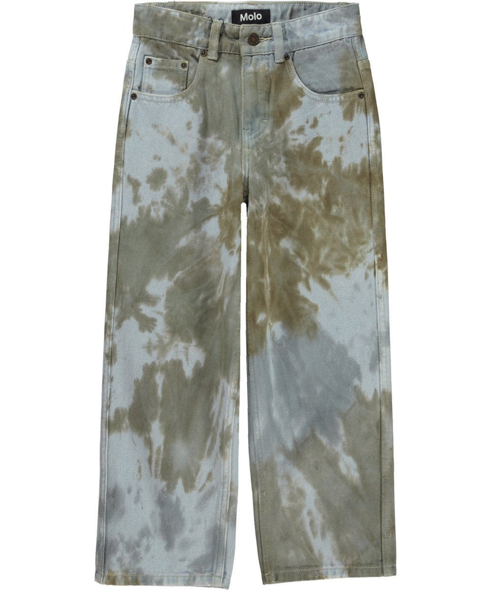 Aiden Denim Pants - Tie Dye