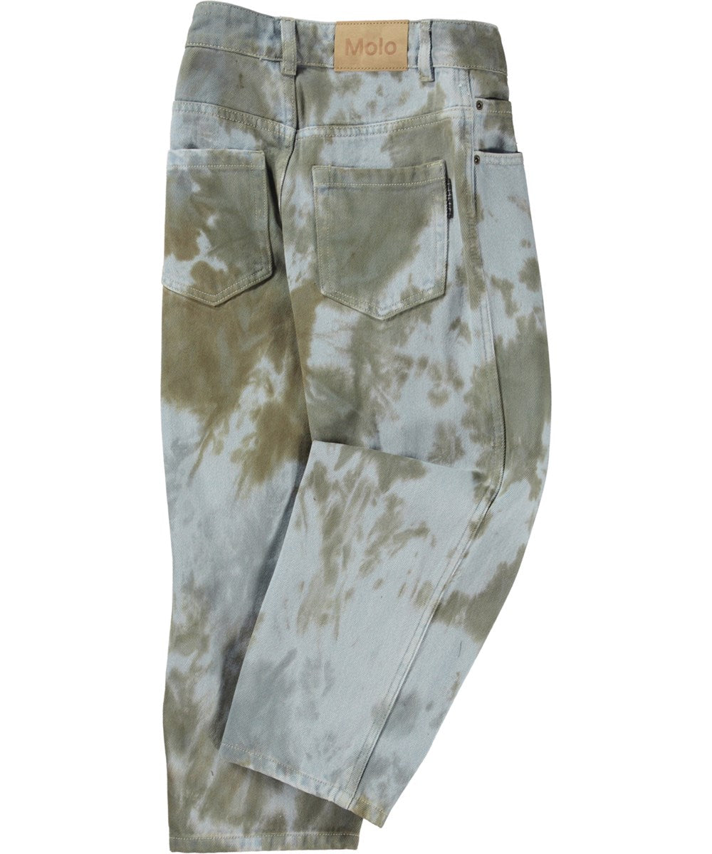 Aiden Denim Pants - Tie Dye