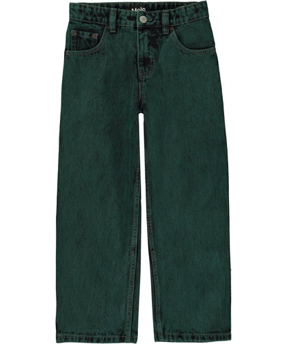 Aiden Denim Pants - Green Overdye