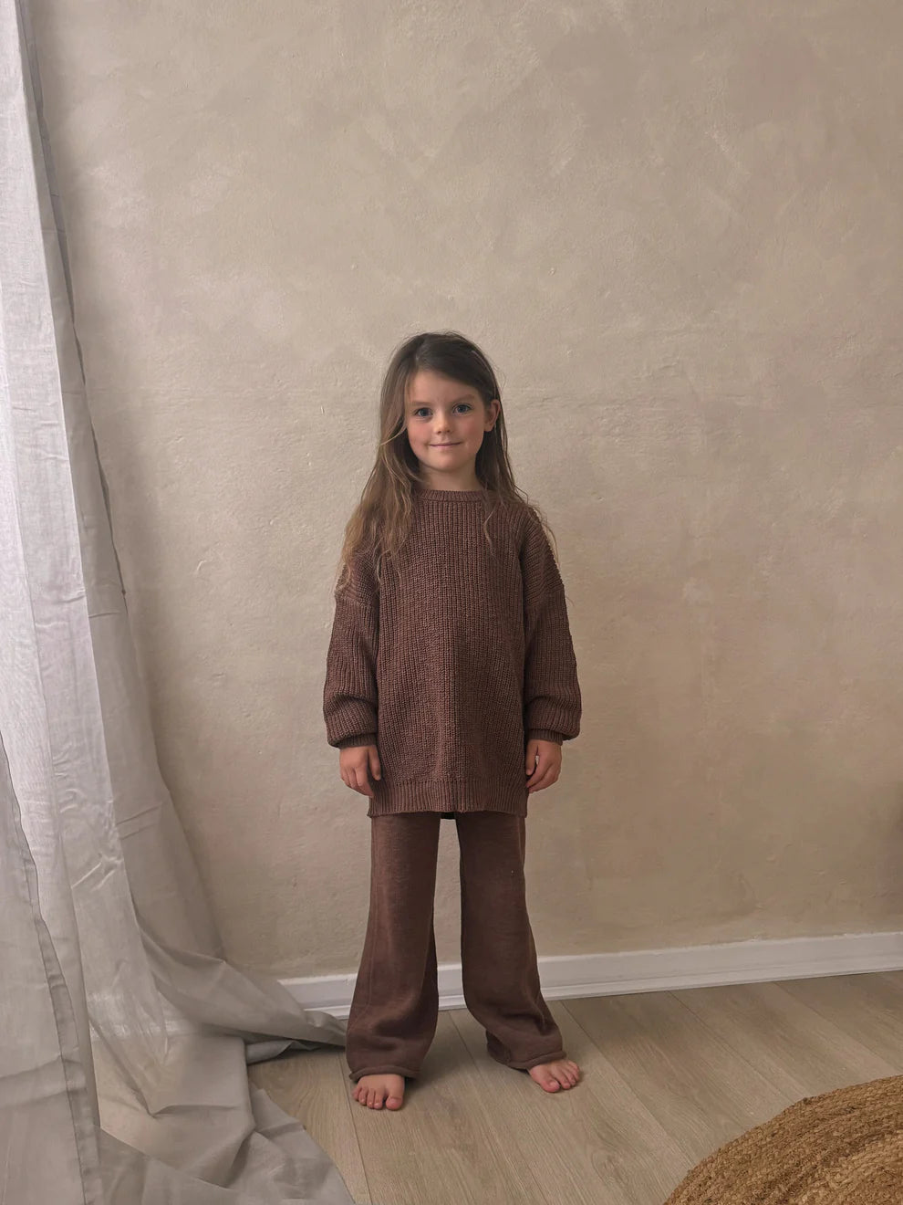 Teddy Jumper Set | Cocoa