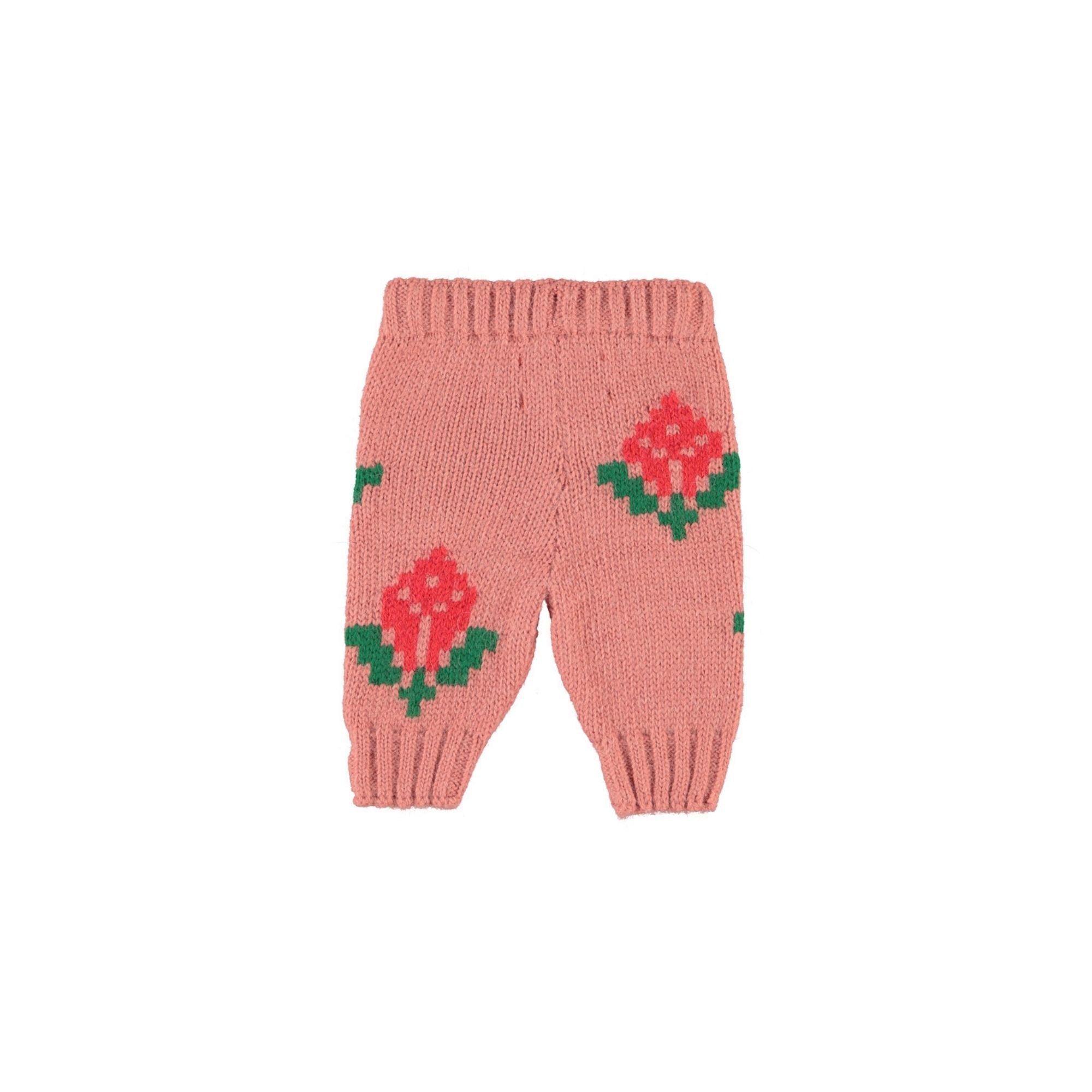 Knitted Baby Set | Old Pink