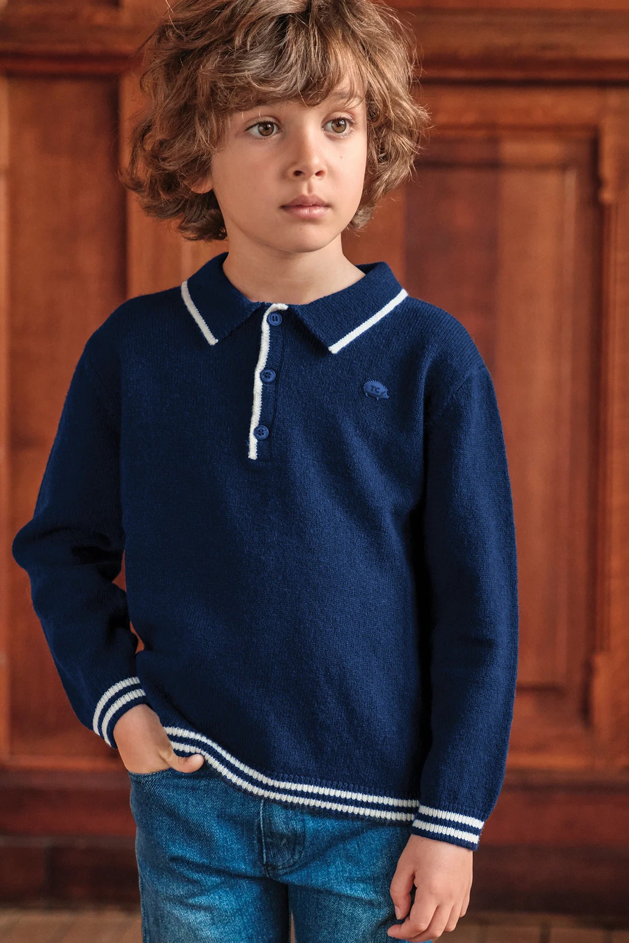 Woolen Sweater | Marine