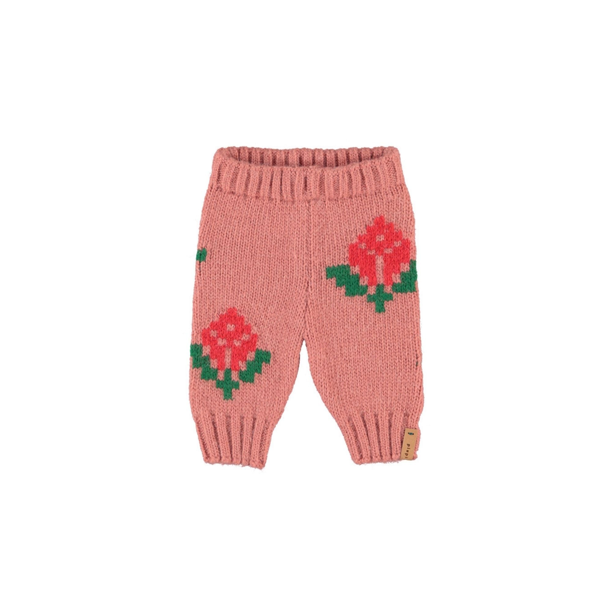 Knitted Baby Set | Old Pink