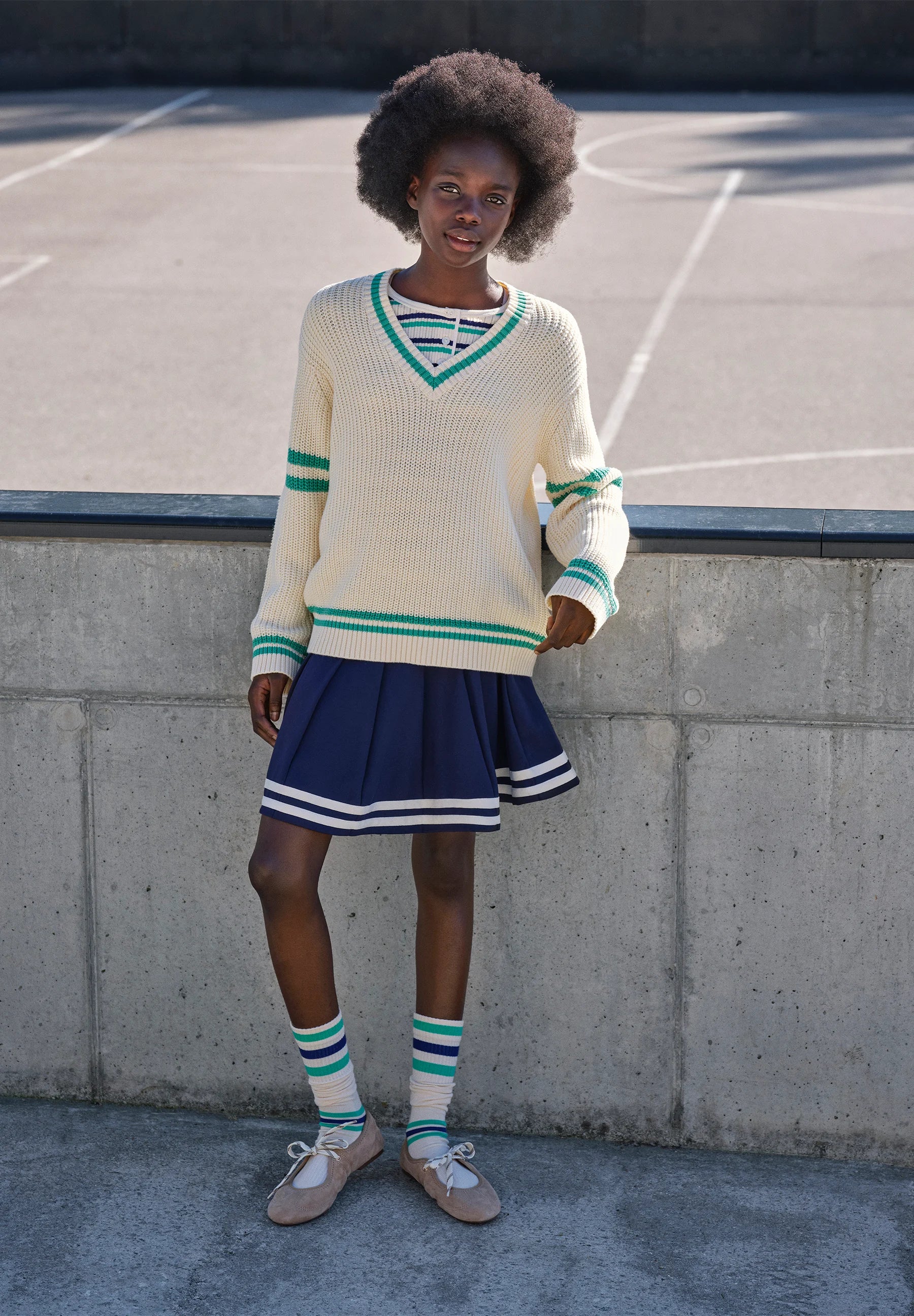Gail Jumper | Pearled Ivory
