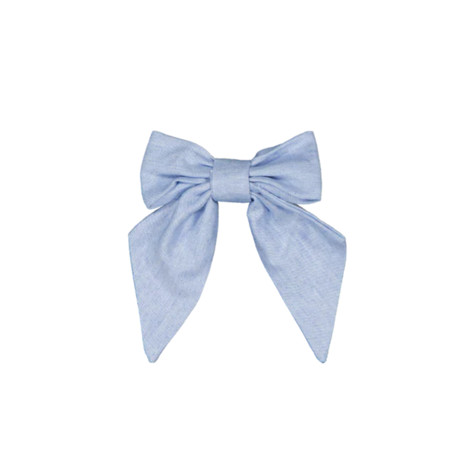 Carlotta Hair Clip | Blue Flanelle