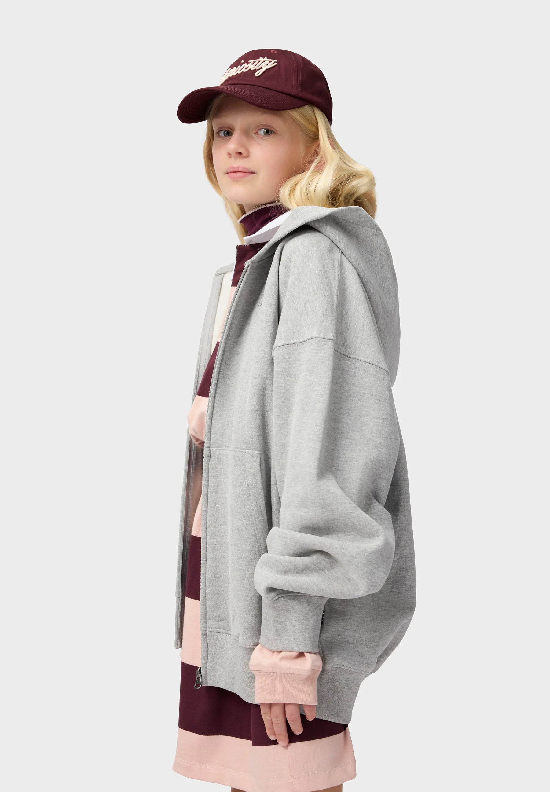 Marley Hoodie Set | Grey Melange