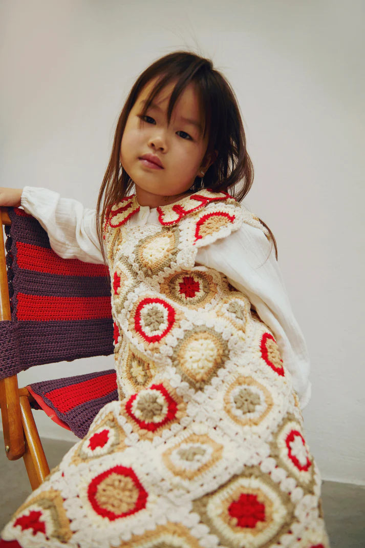 Anna Dress | Beige Combo