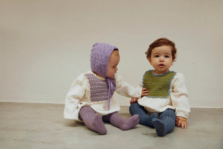 Lulu Romper | Lavender Combo