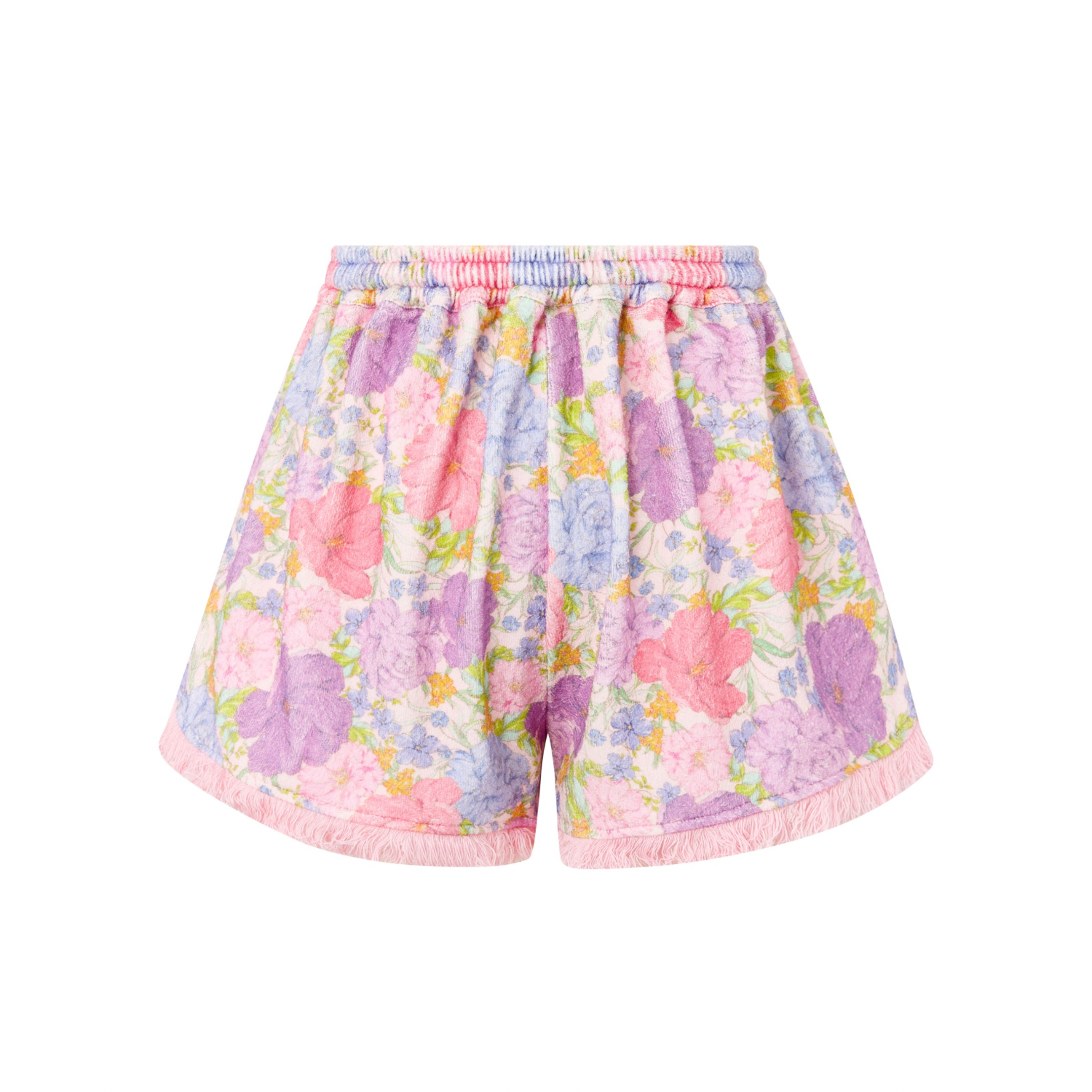 Charlotte Terry Towelling Shorts | Floral