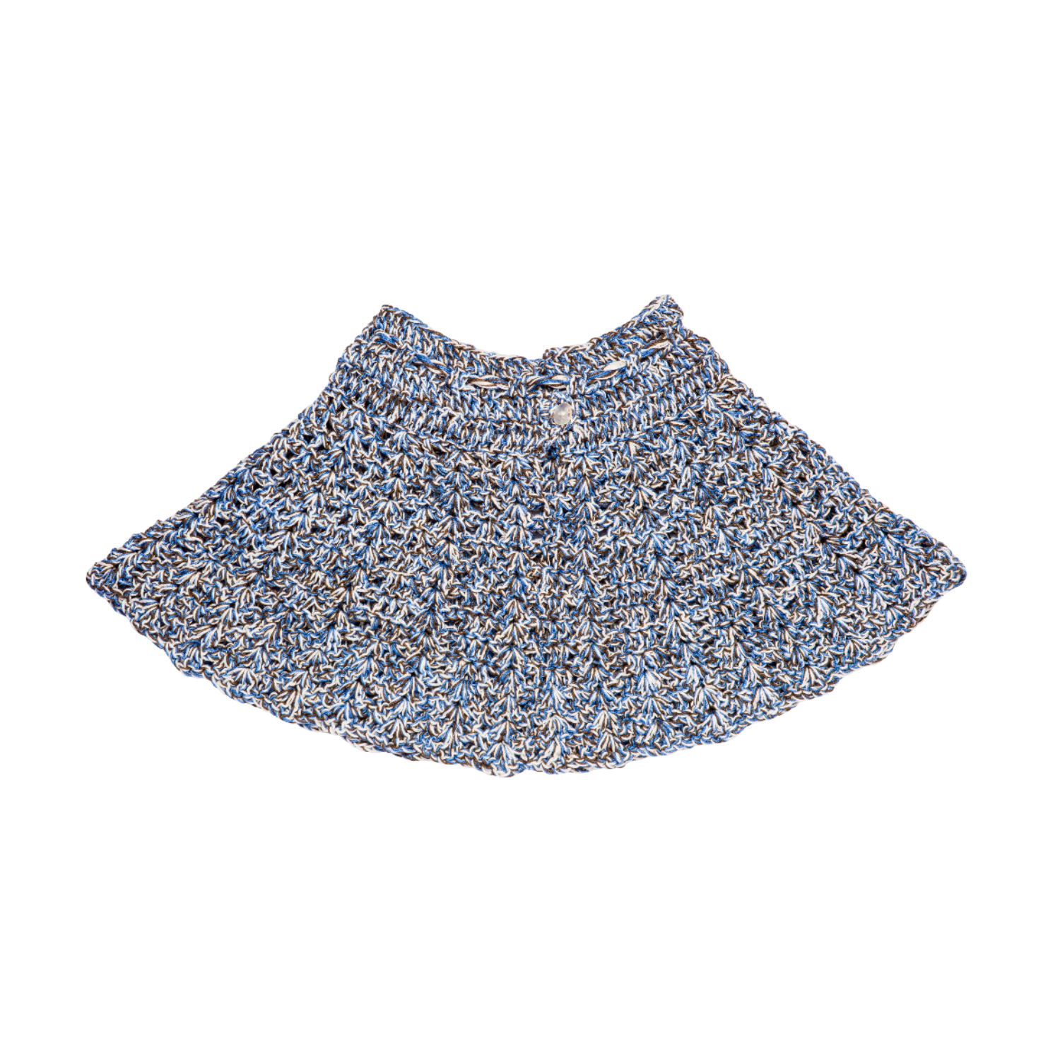 Ester Fanned Skirt | Sky Combo