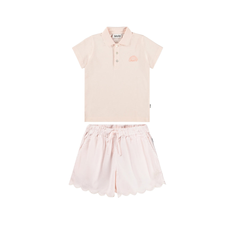 Addie Shorts Set | Cloud Pink
