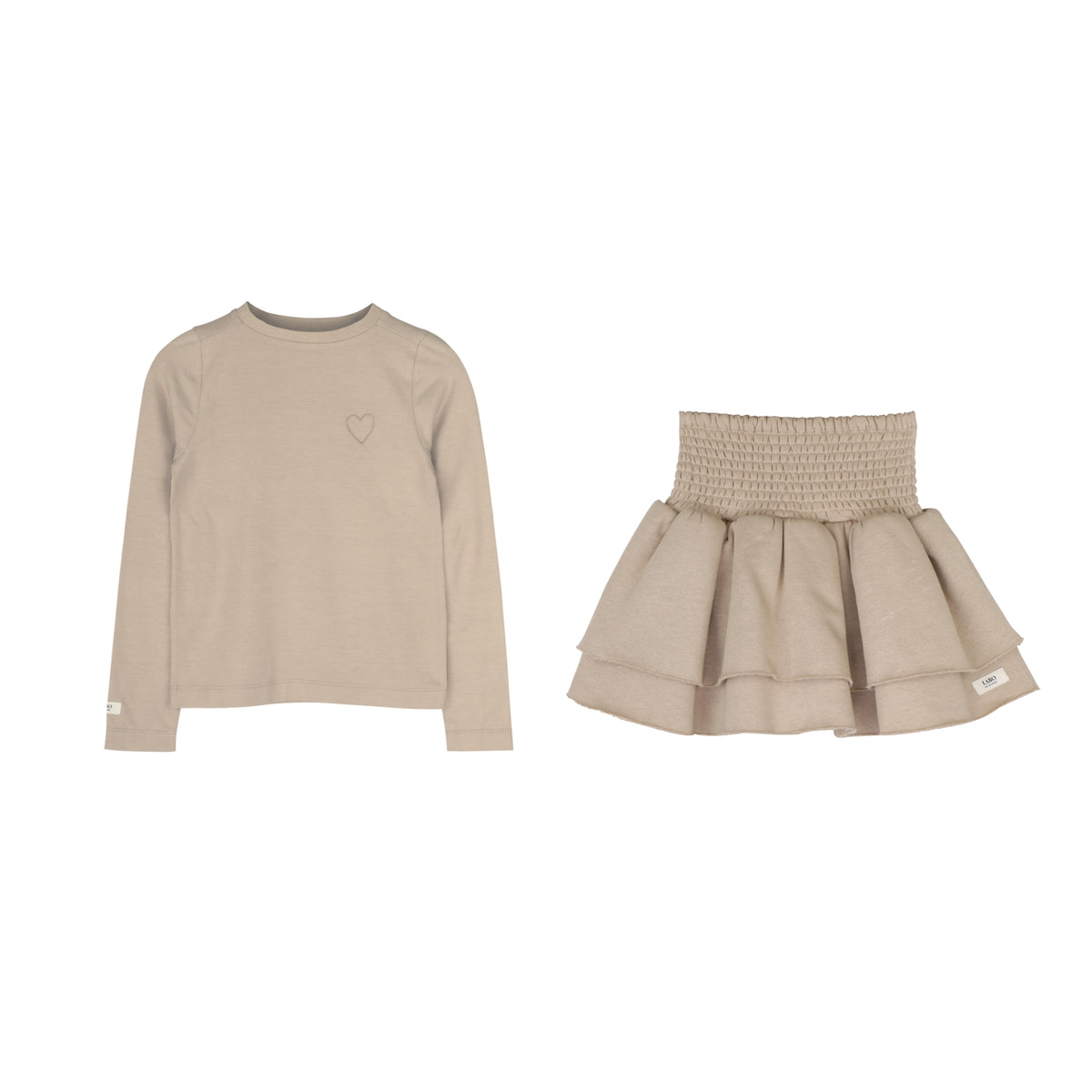 Luane Sweater & Skirt Set | Taupe
