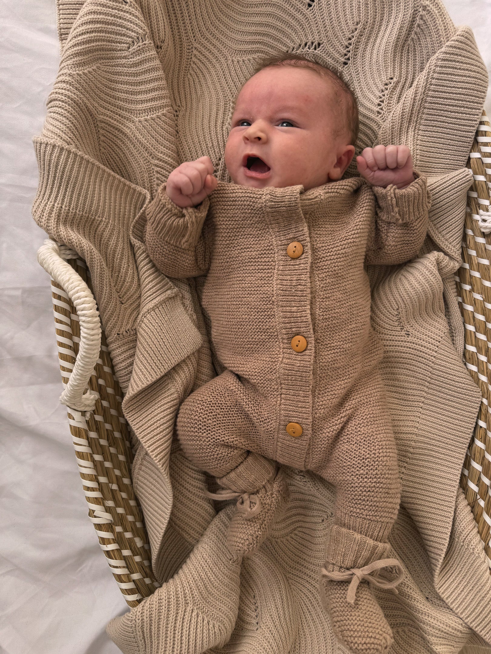 Teddy Booties | Beige