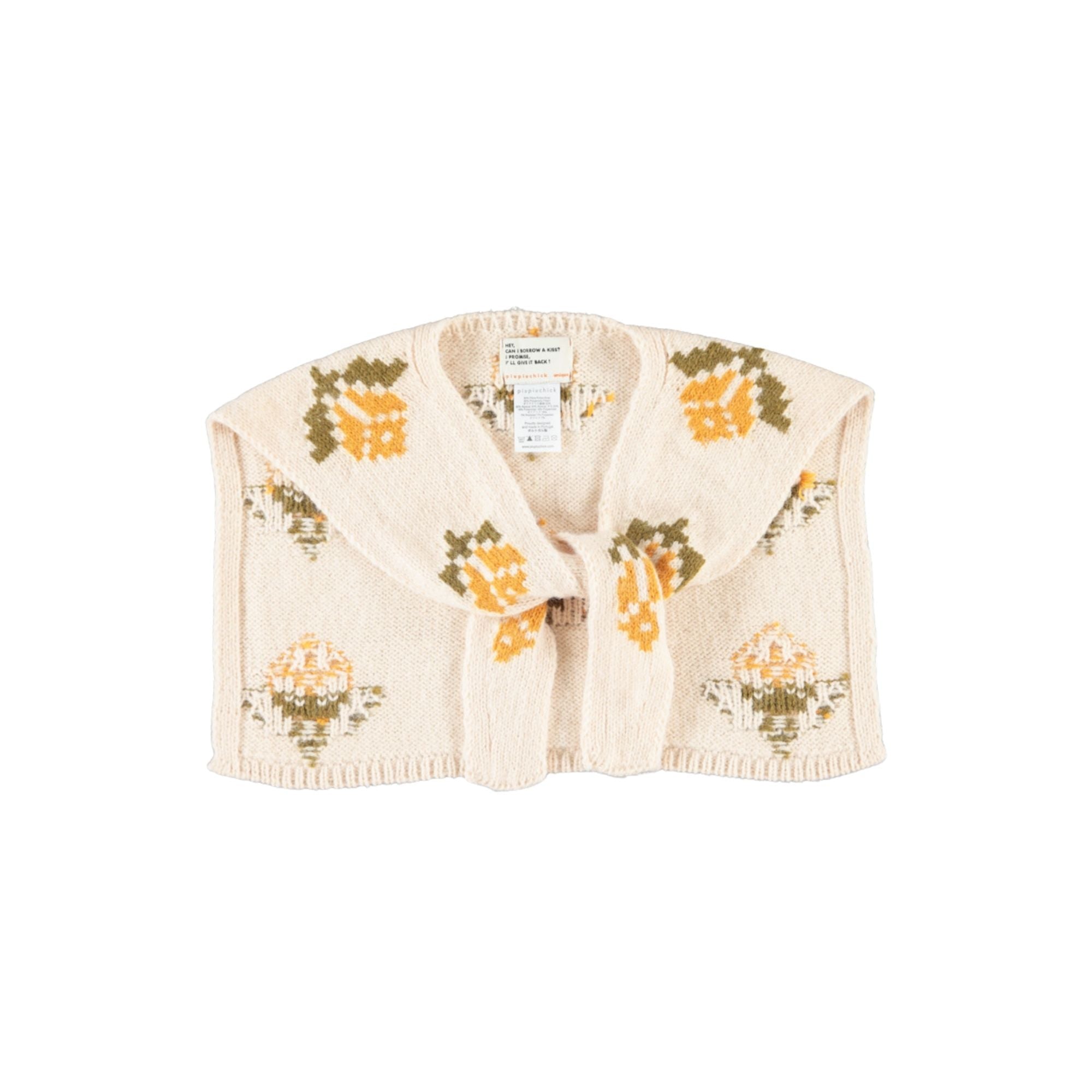 Knitted Sailor Collar | Ecru