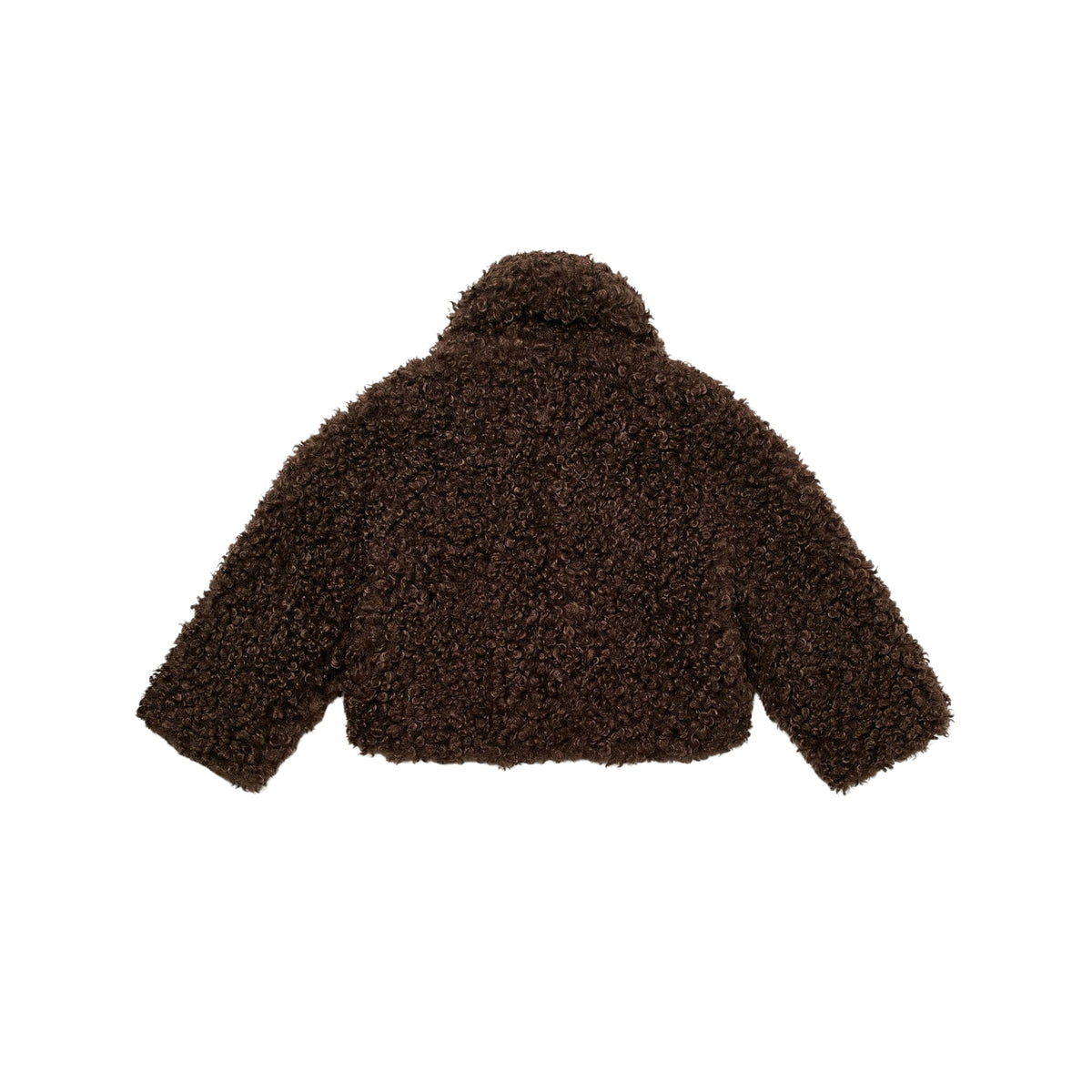 Faux Fur Jacket | Rust