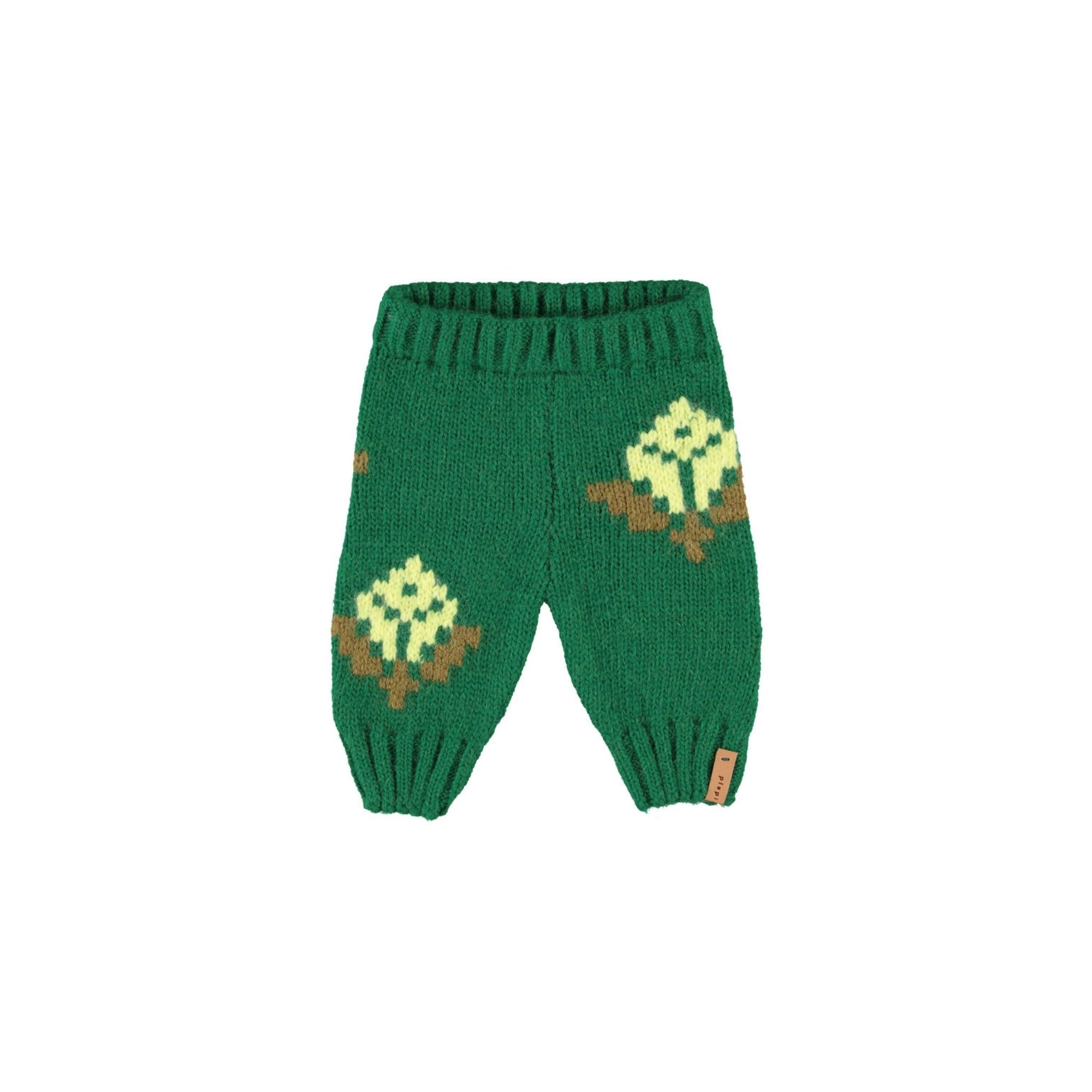 Knitted Baby Set | Green