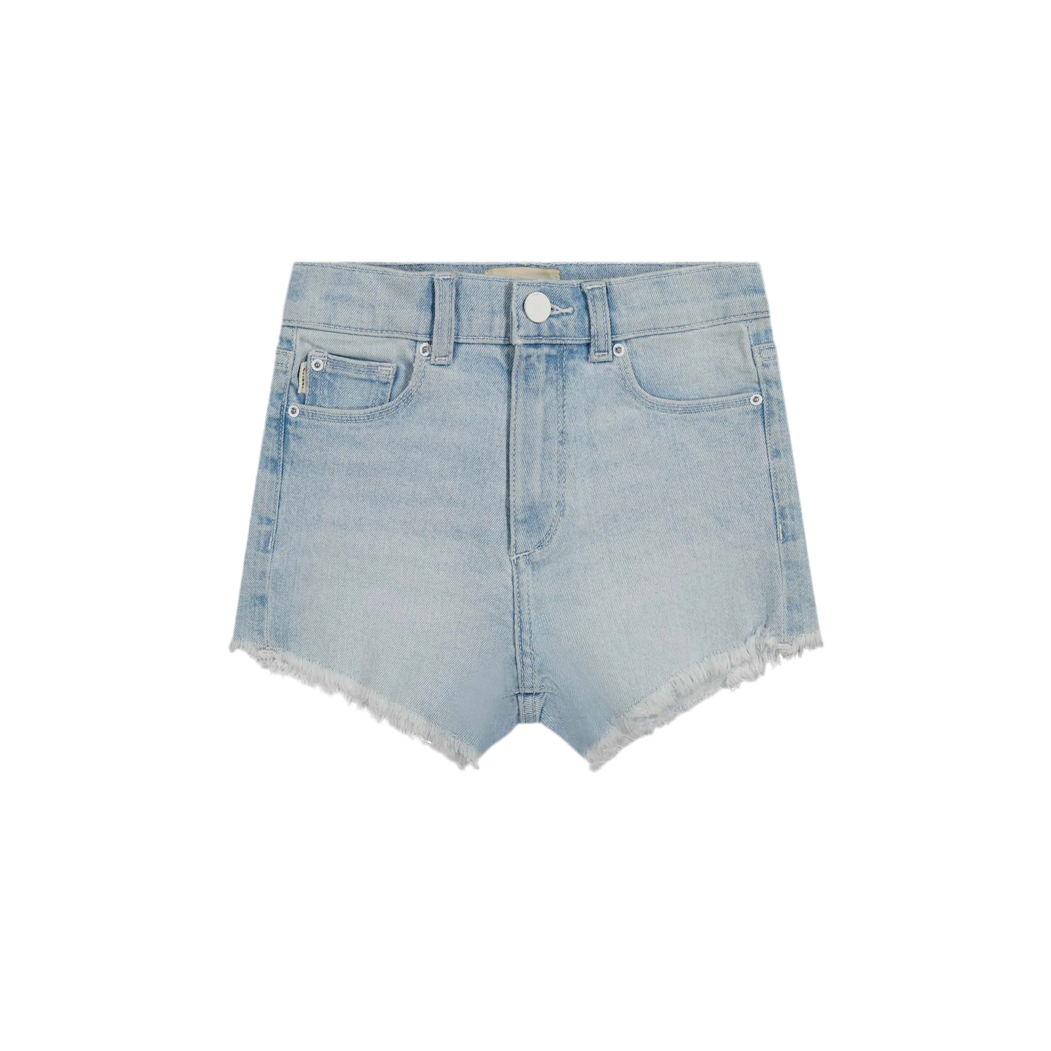 Lucy Shorts High Rise | Poolside Frayed