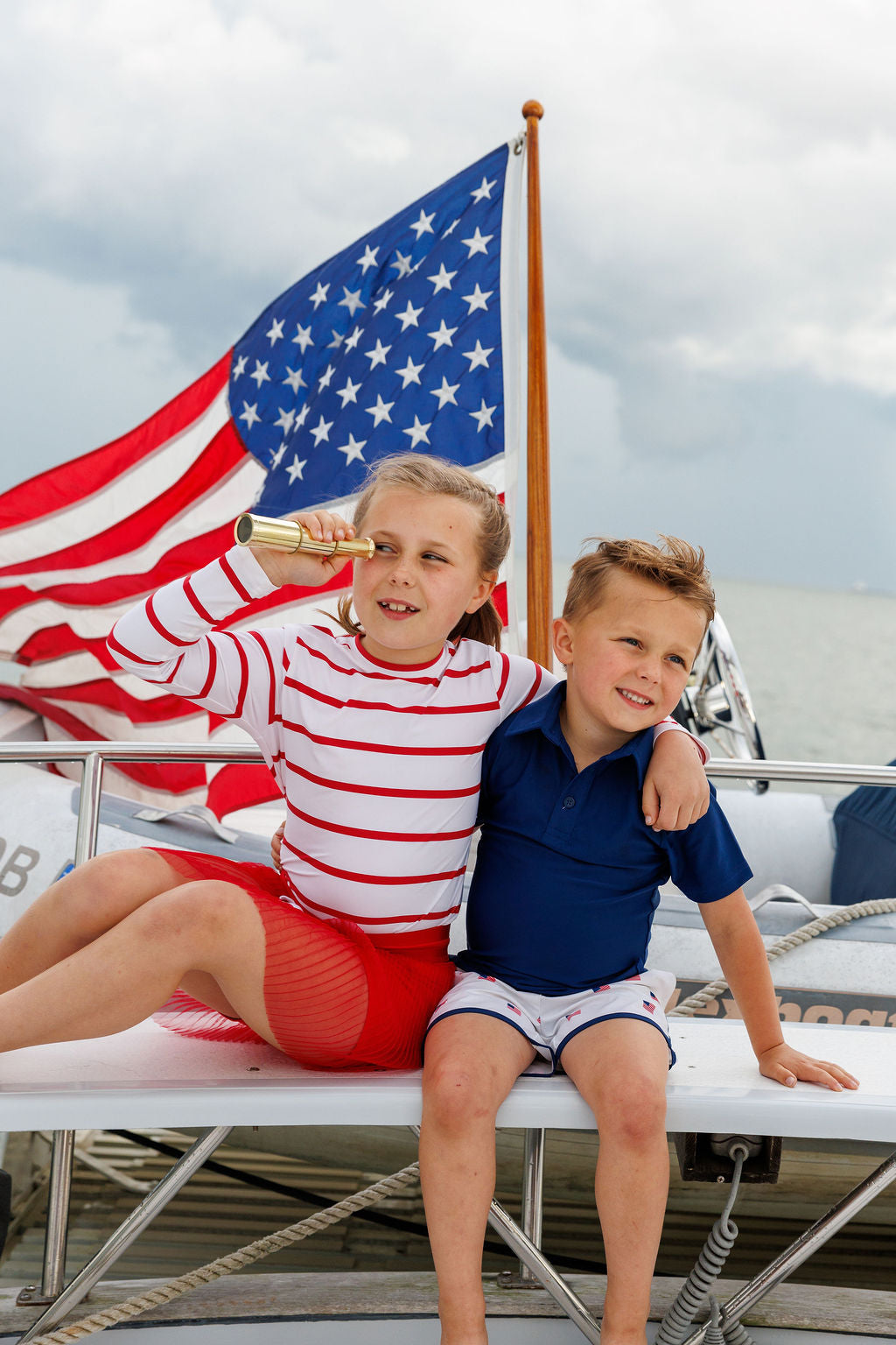 Sail Stripe Practice Tee