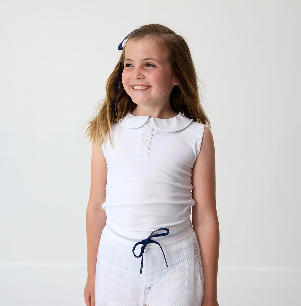 Girly Girl Tank | White