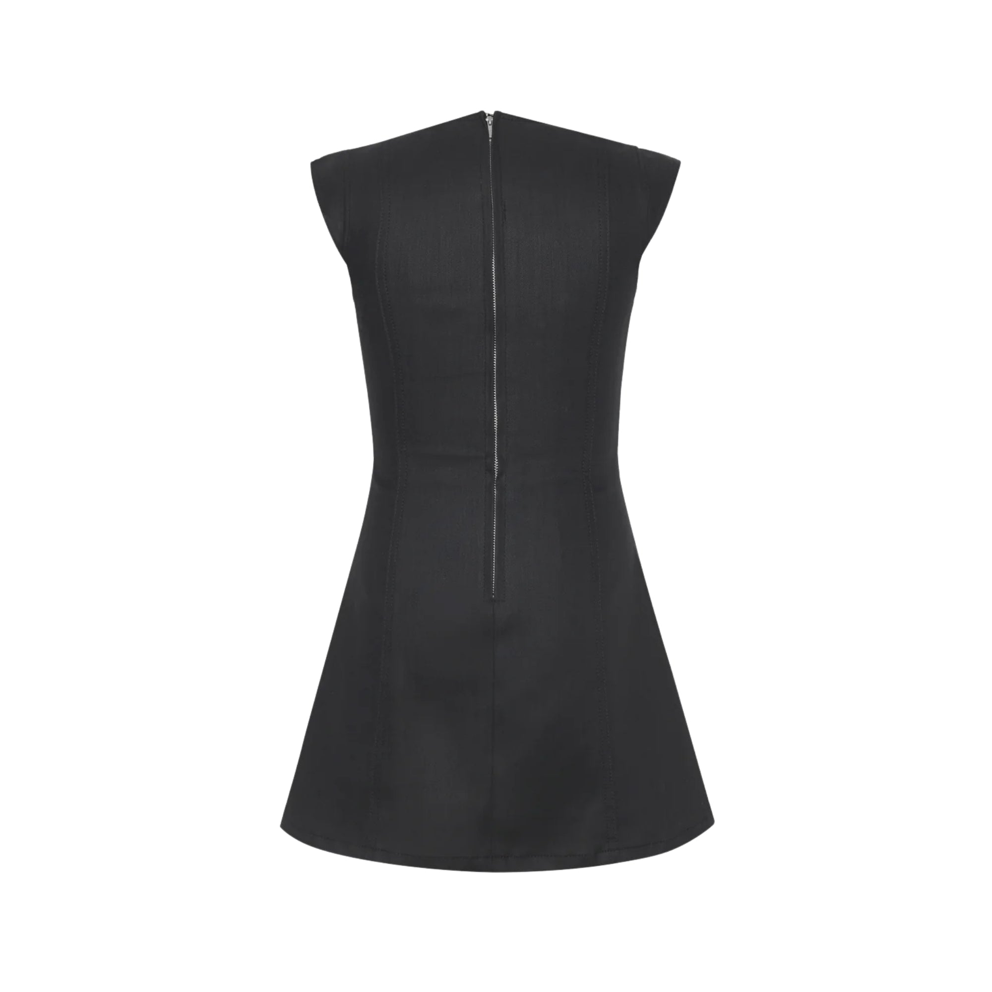 Bety Cap Sleeve Denim Dress | Nightspell Coated