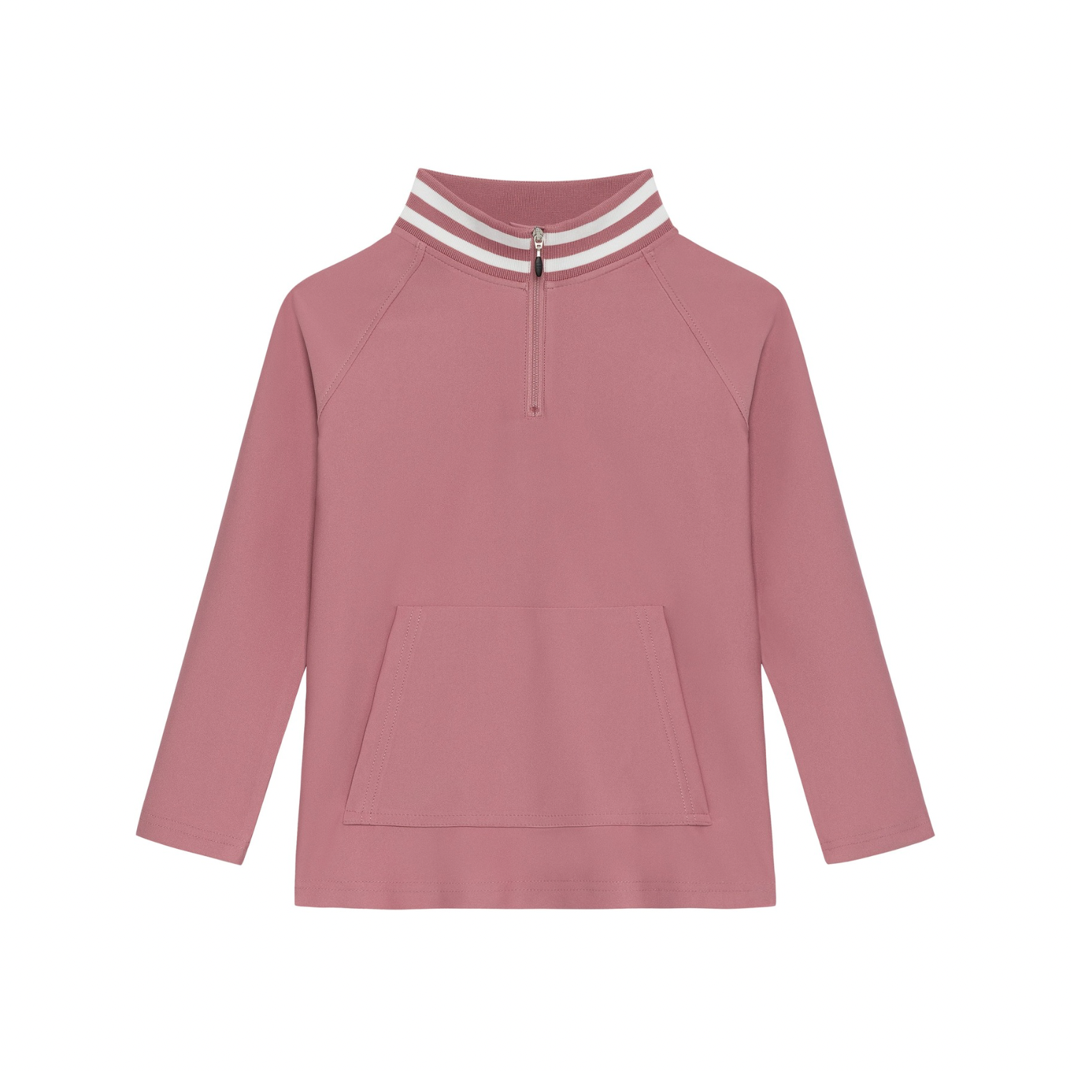 Retro Half-Zip | Dusty Pink