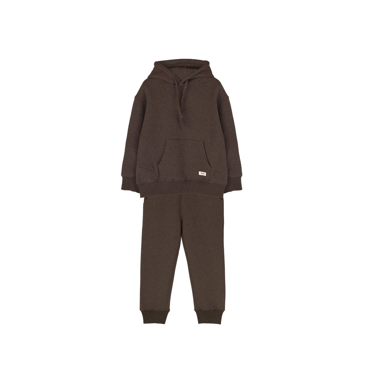 Moose Port Hoodie Set | Brown Choco