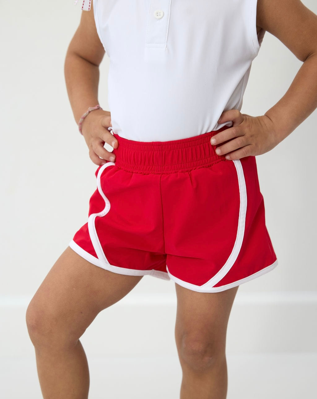 Girls Super Short | Red