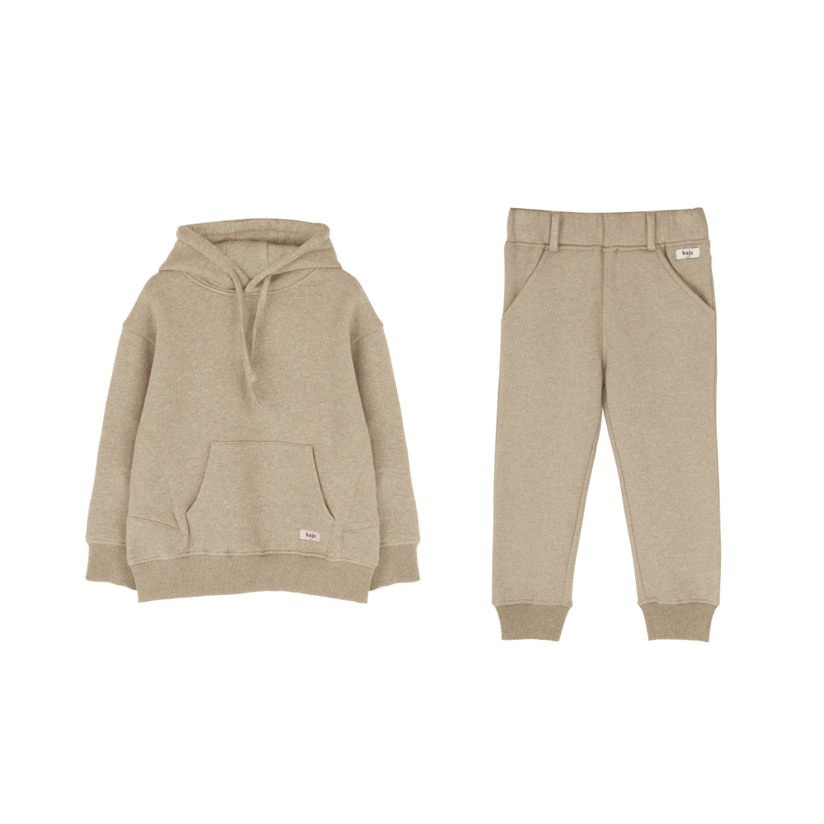 Moose Port Hoodie Set | Taupe